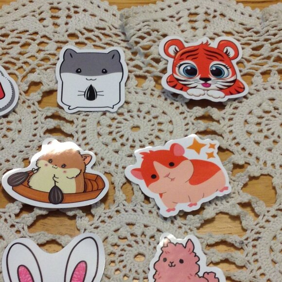 Animal Stickers for cellphones, laptops, lockers, crafting, scrapbooks - Picture 3 of 6